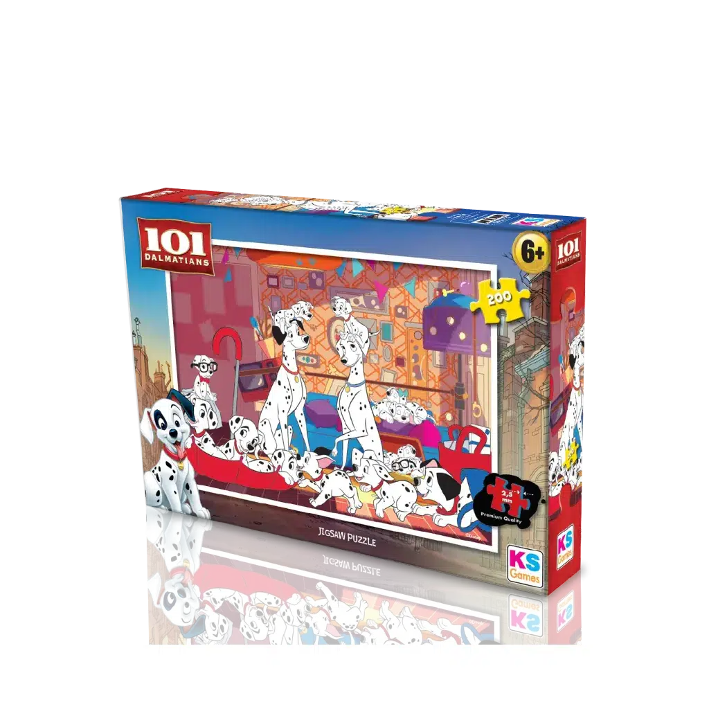 101 Dalmatian 200 Parça Puzzle