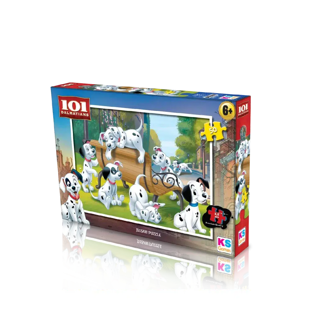 101 Dalmatian 50 Parça Puzzle