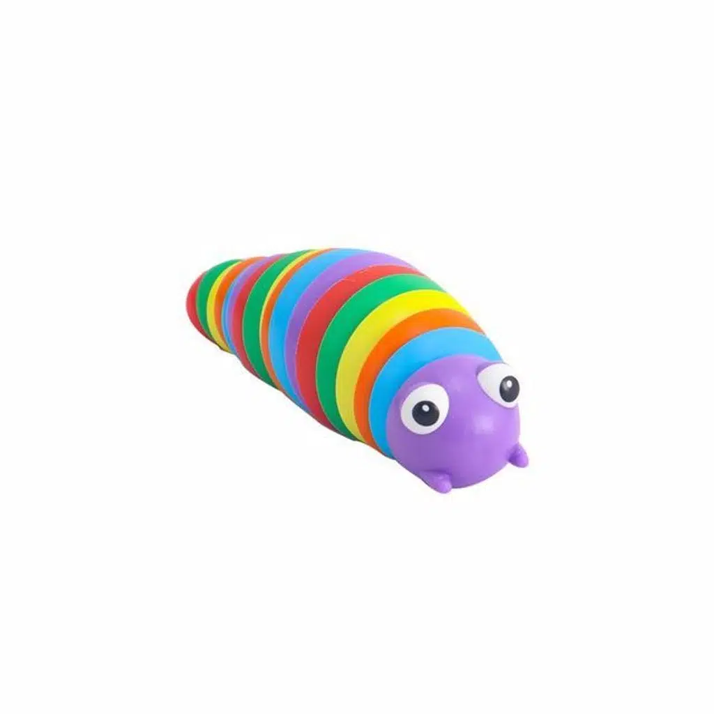 18 cm Dekompresyon Renkli Tırtıl
