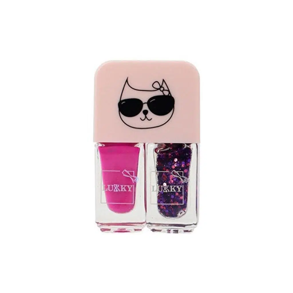 2si 1 Arada Soyulabilir Oje - Pembe - Mor