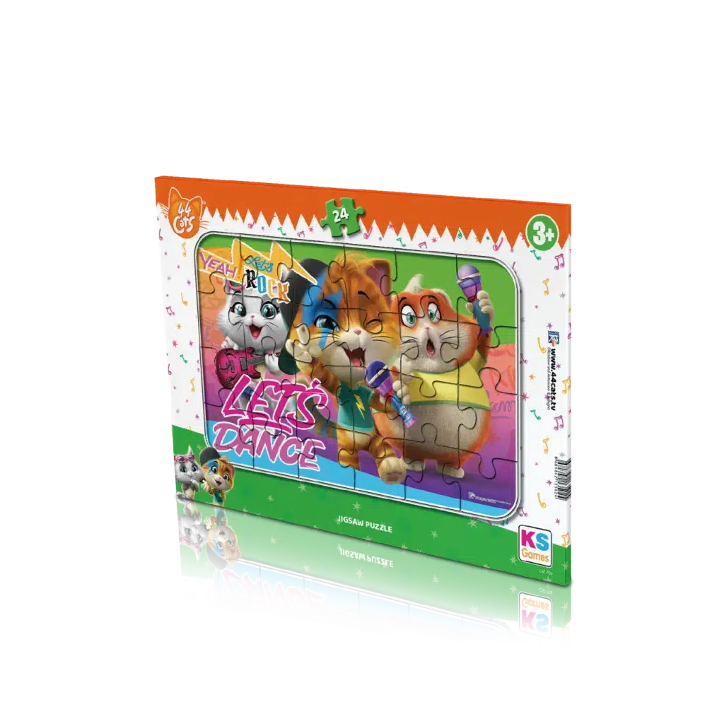 44 CAT Frame Puzzle 24 Parça