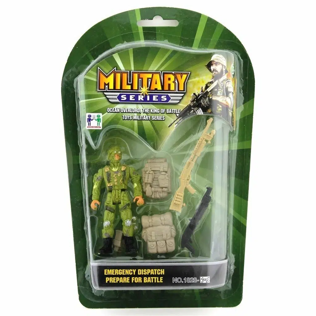 5 Parça Figürlü Asker Seti