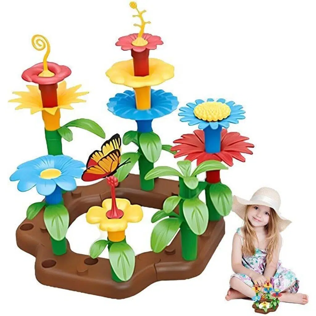 76 Parça Bahçe Çiçek Yapım Seti