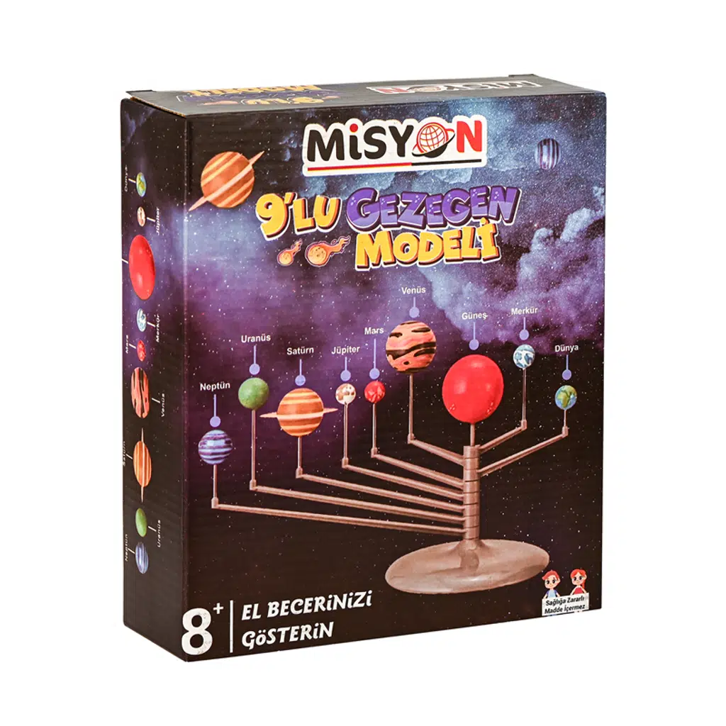 9 Lu Gezegenler Modeli Boyamalı