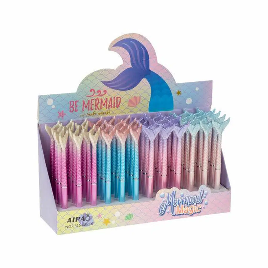 Aıpa Pastel Deniz Kızı Tükenmez Kalem 48 Li