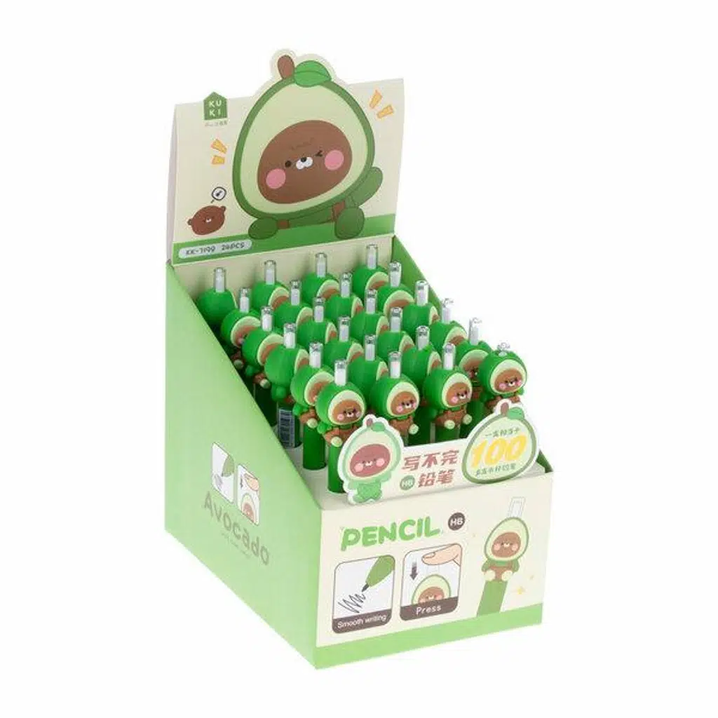 Avakado Uçu Bitmeyen Versatil Kalem 24 Lü