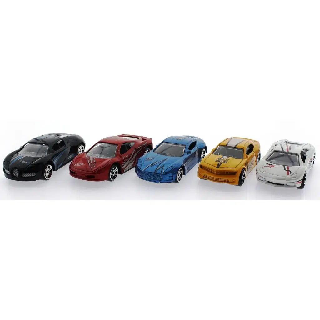 Beşli Diecast Model Spor Arabalar