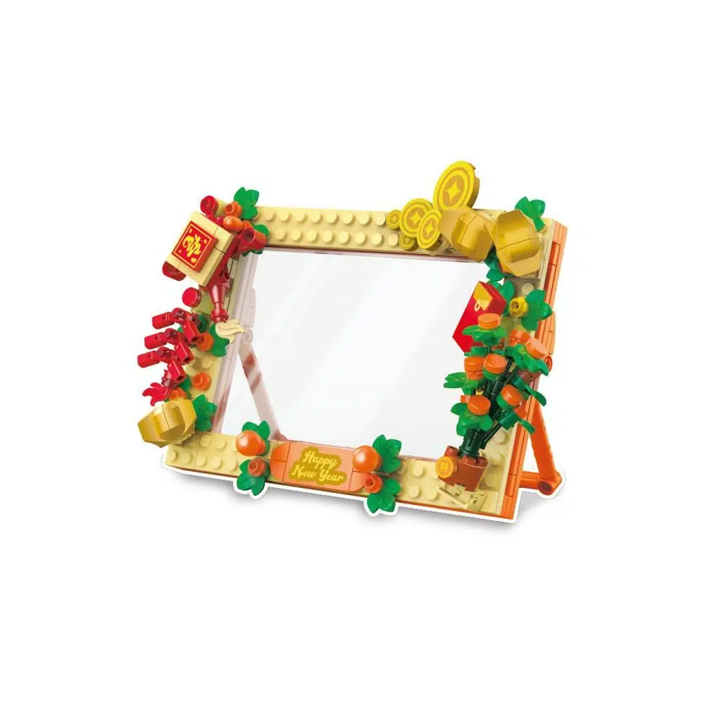 Blok Çerçeve Yeni Yıl Tebriği 214 Parça
