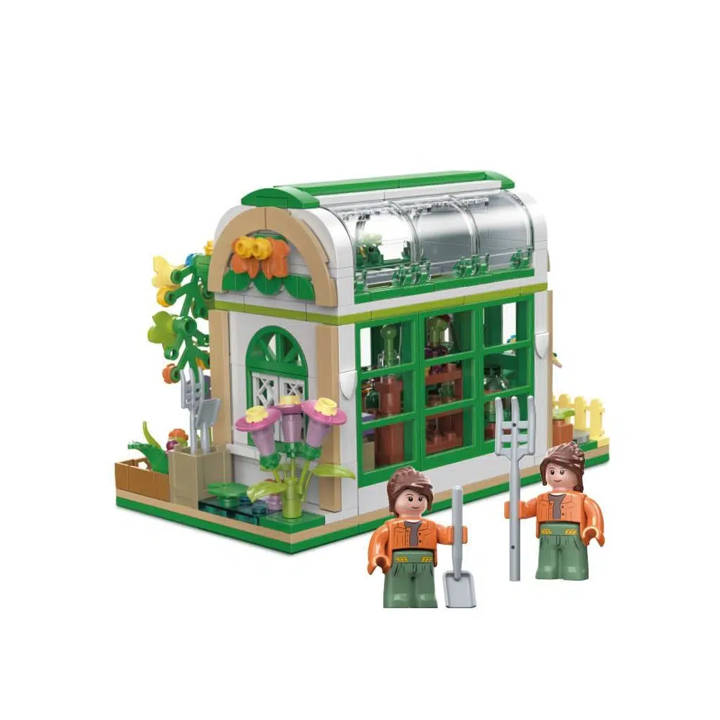 Blok Çiçek Bahçe Tasarımı 463 Parça