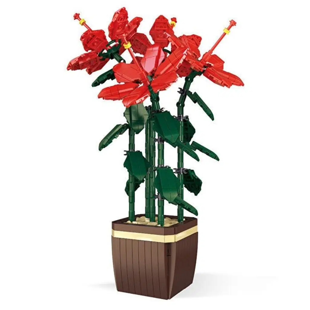 Blok Çiçek Orman Gülü 618 Parça