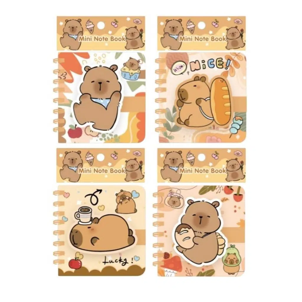 CapyBara A-6 Not Defteri 24 Lü