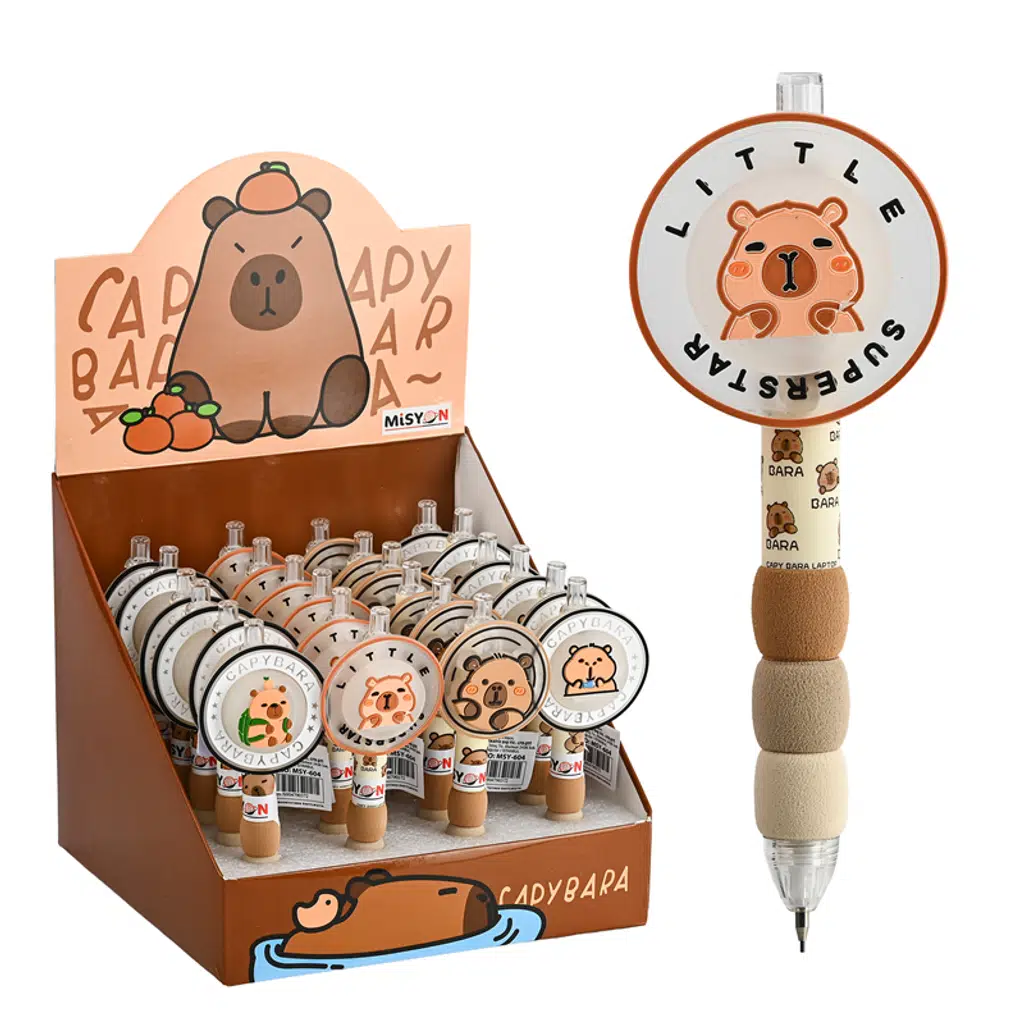CapyBara Figürlü Versatil Kalem 0,7 24 Lü