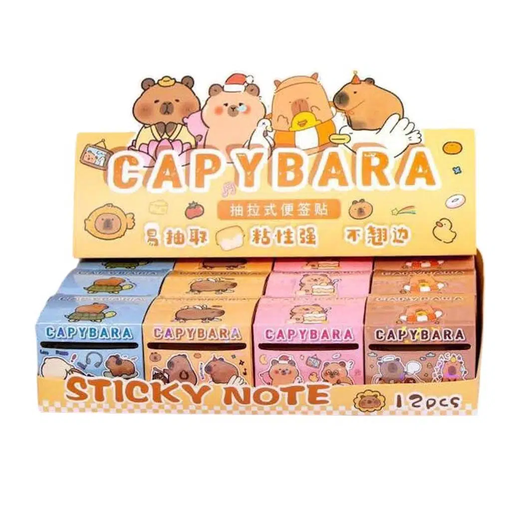 CapyBara Sticky Note 12 Li