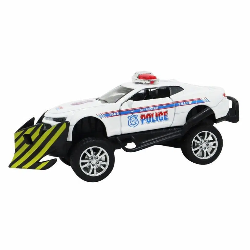 Çek Bırak Kar Küreme Polis Aracı
