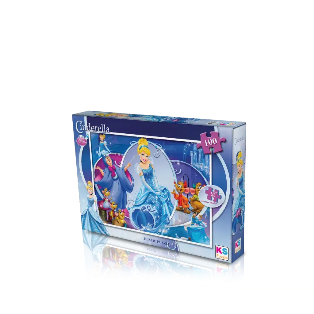 Cinderella 100 Parça Puzzle