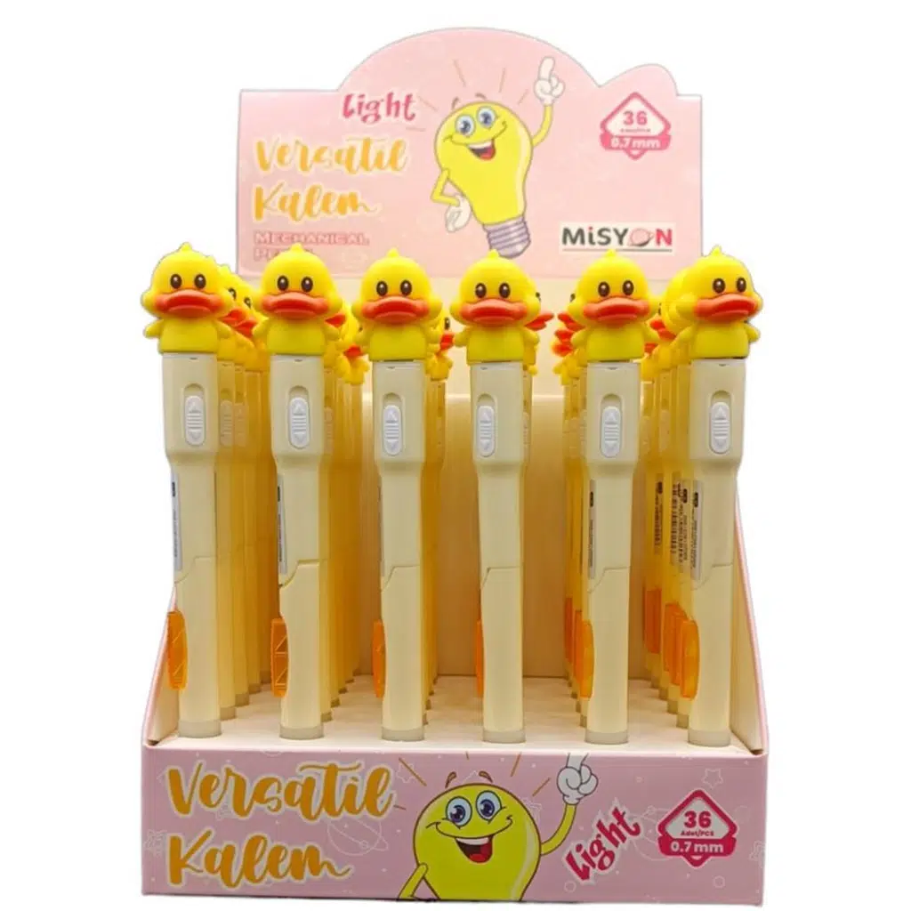 Civciv Işıklı Versatil Kalem 0.7 36 Lı