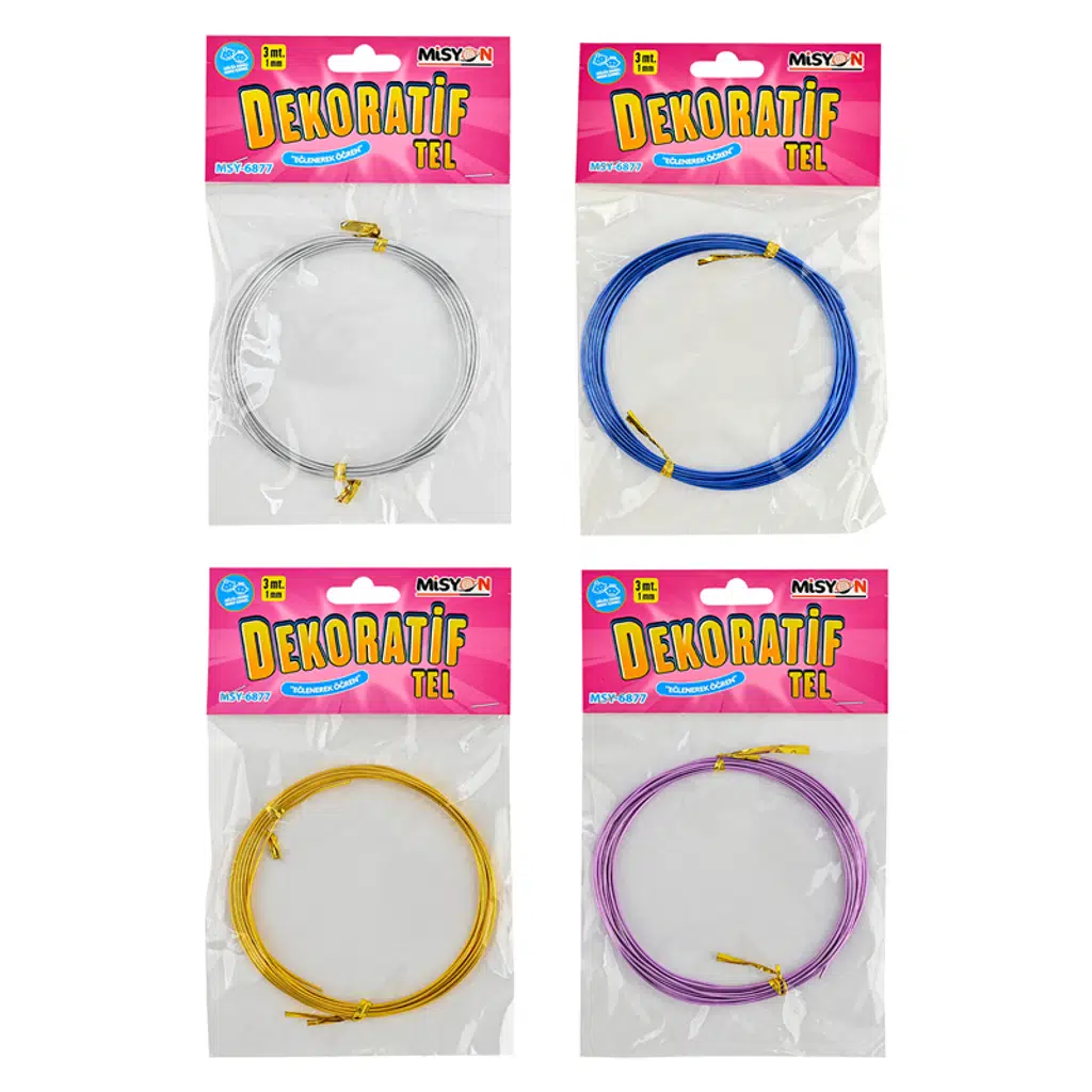 Dekoratif Tel 3 mt. 1 mm. 24 Lü