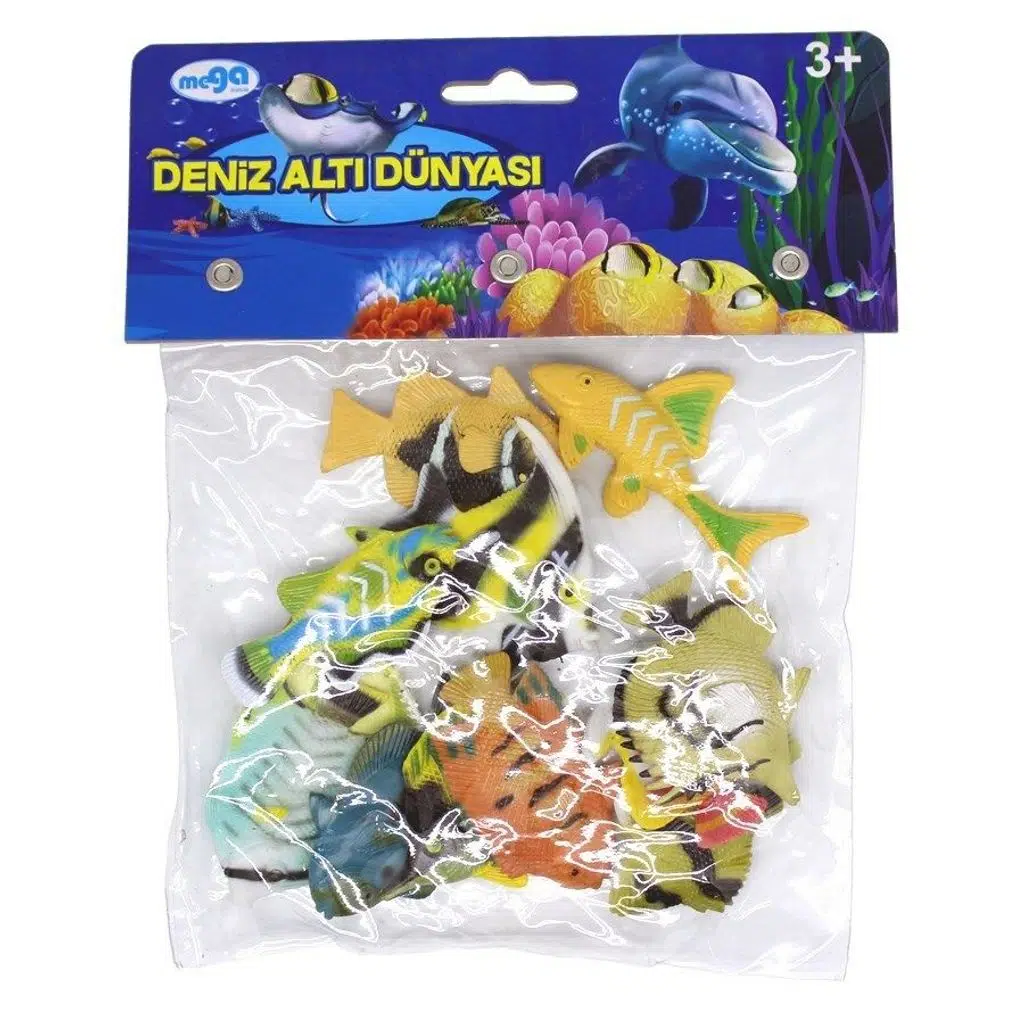 Denizaltı Dünyası Poşetli Hayvanlar