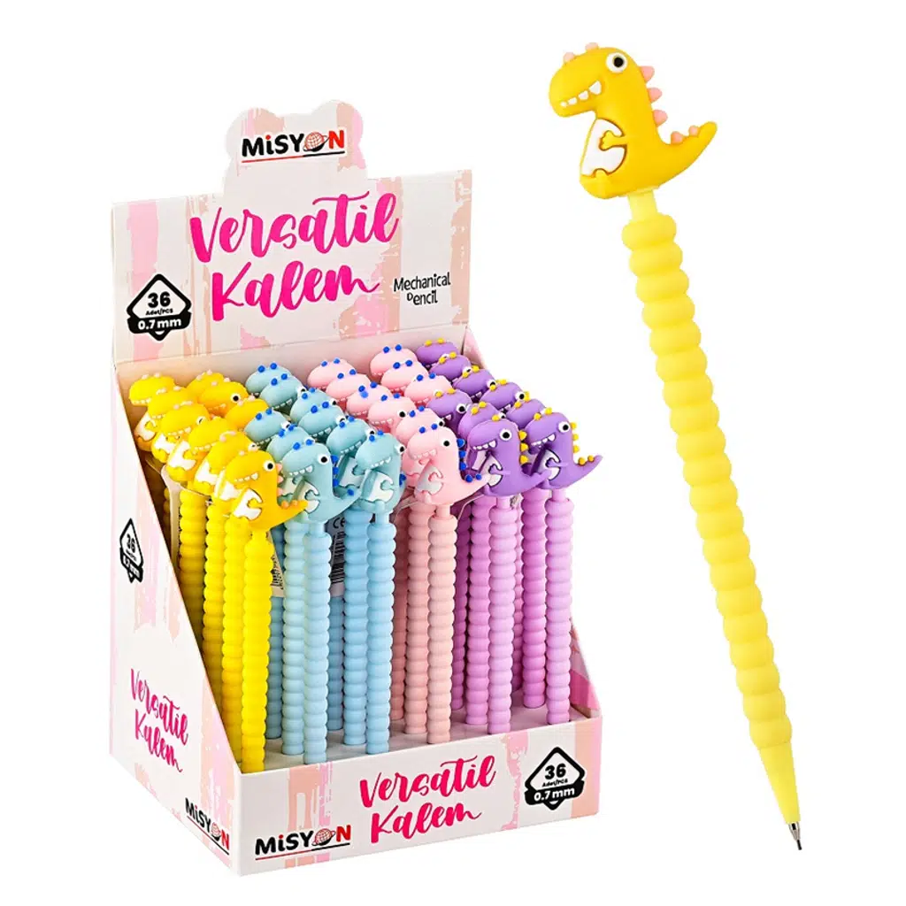 Dinazor Figürlü Versatil Kalem 0.7 36 Lı