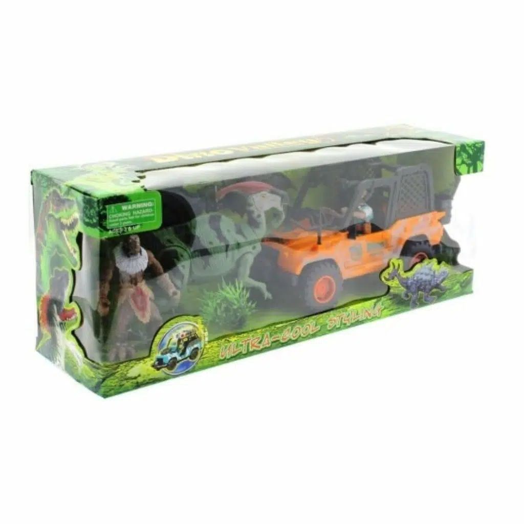 Dinozor Avcısı Buggyli Oyun Seti