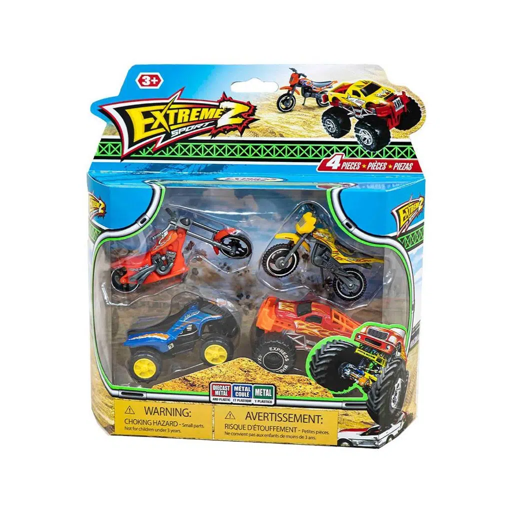 Dörtlü Extreme Sporlar Seti