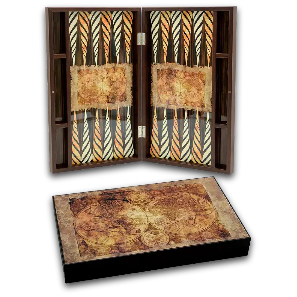 Elegance Glossy Old Map