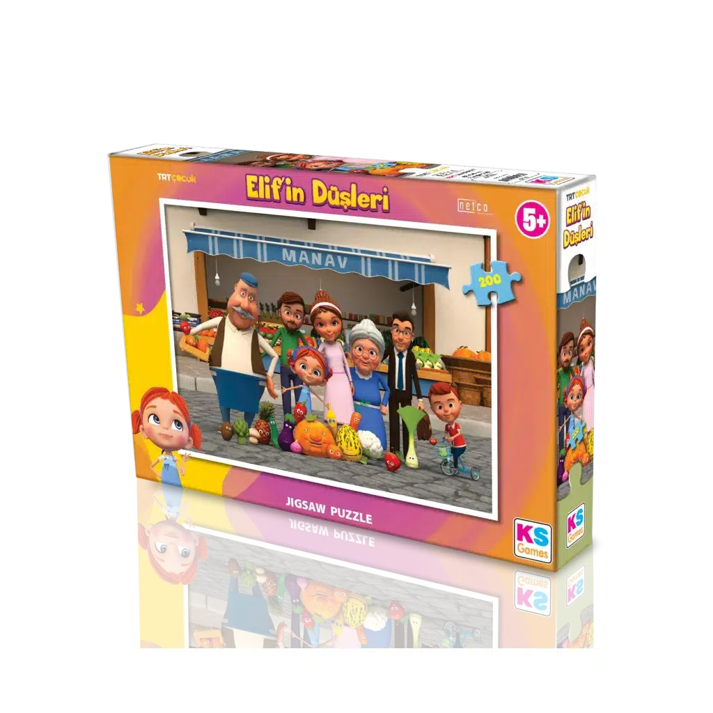 Elifin Düşleri 200 Parça Puzzle