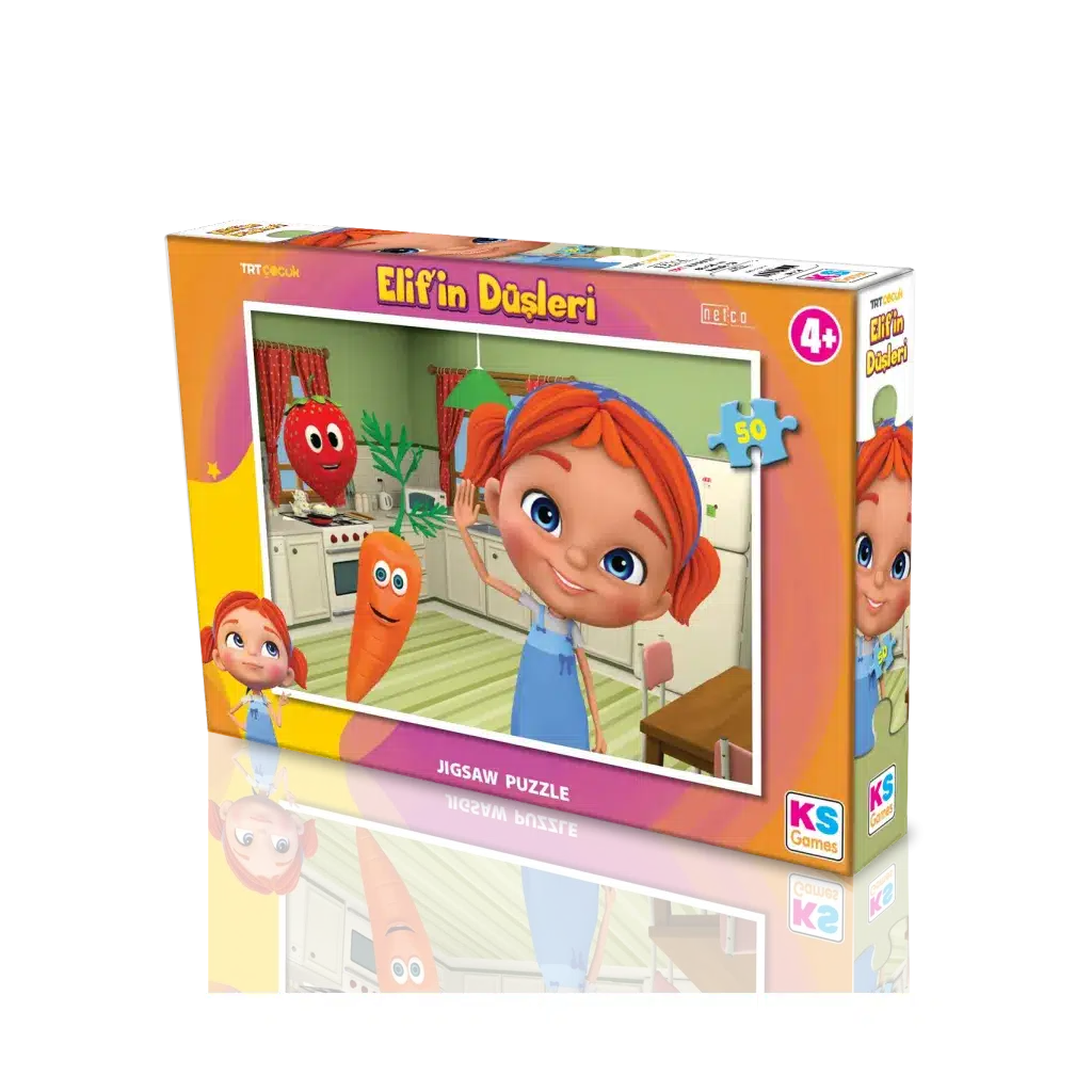 Elifin Düşleri 50 Parça Puzzle