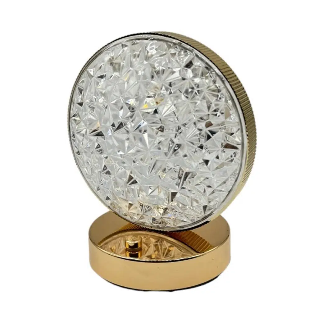 Elmas Taşlı Dekoratif Led Lamba