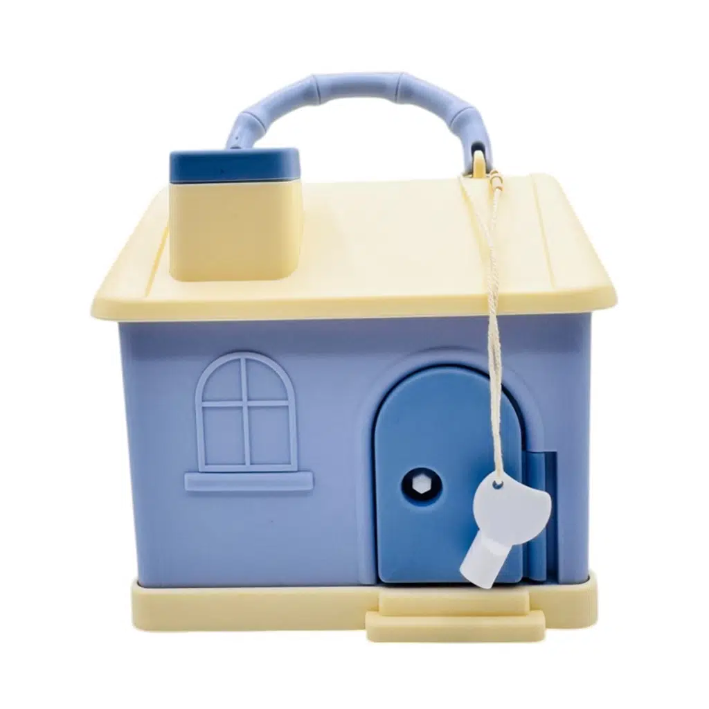 Ev Model Sticker Şifreli Kumbara