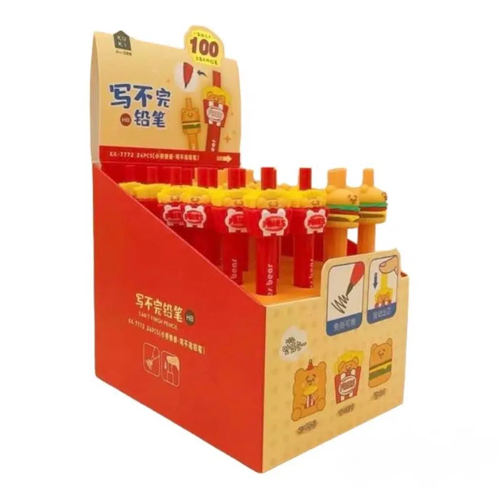 Fast Food Uçu Bitmeyen Kalem 24 Lü