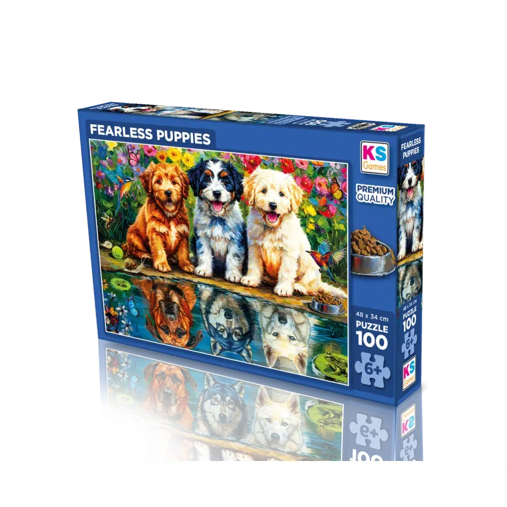 Fearless Puppies 100 Parça