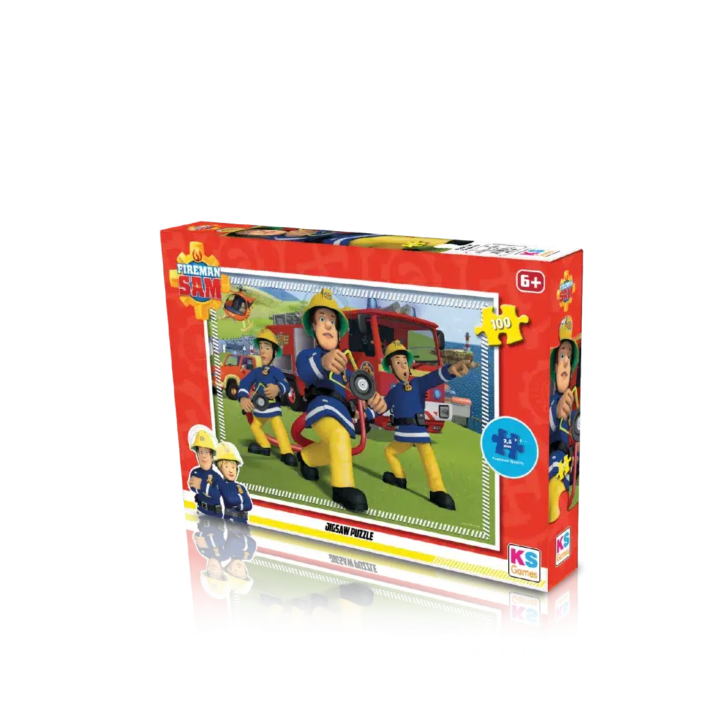 Fireman Sam 100 Parça Puzzle