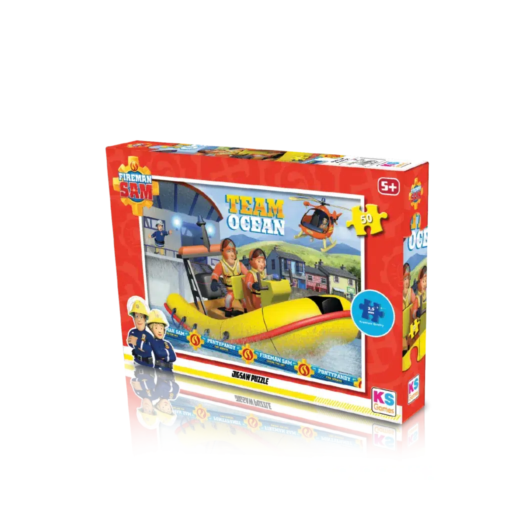Fireman Sam 50 Parça Puzzle