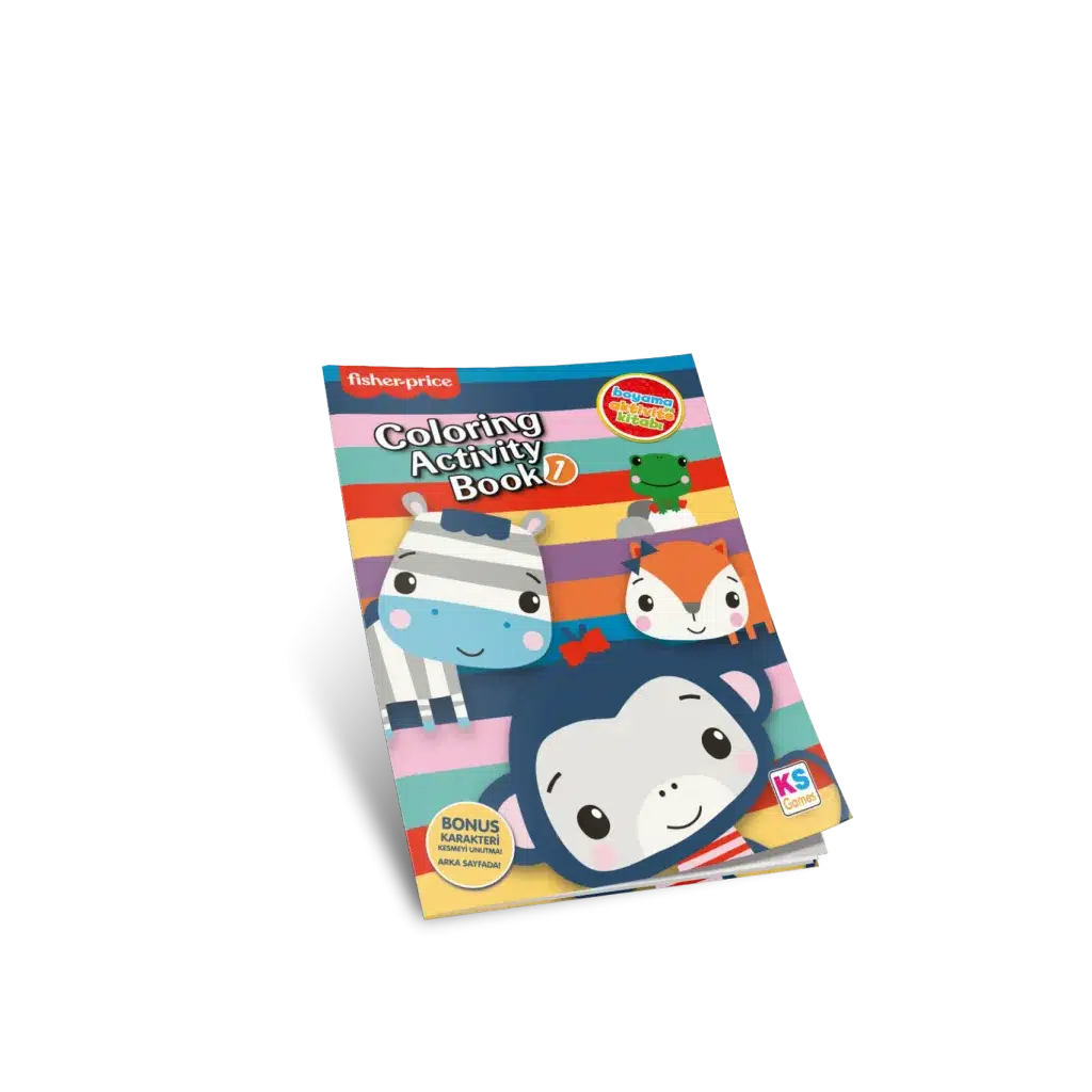 Fısher Prıce Colorıng Actıvıty Book 1 TR