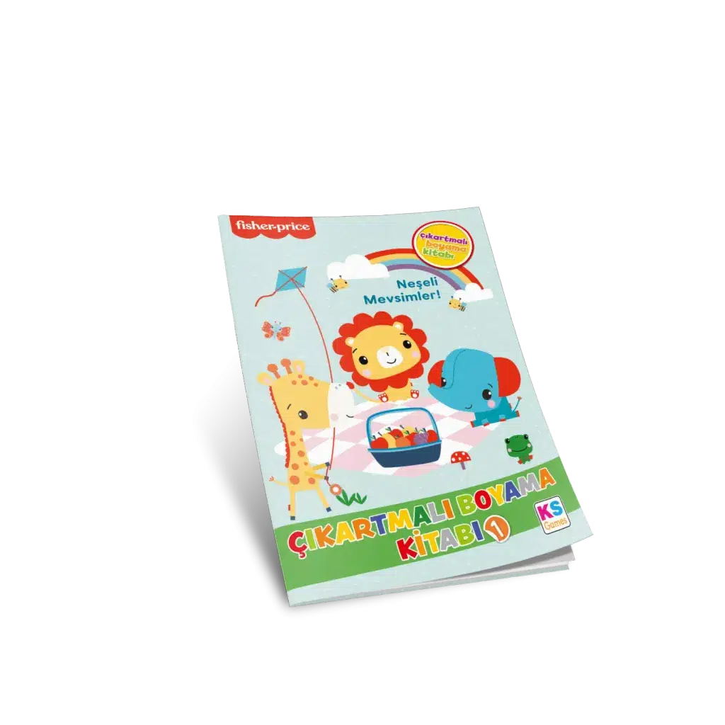 Fısher Prıce Colorıng Stıcker Book 1 Neşeli Mevsimler