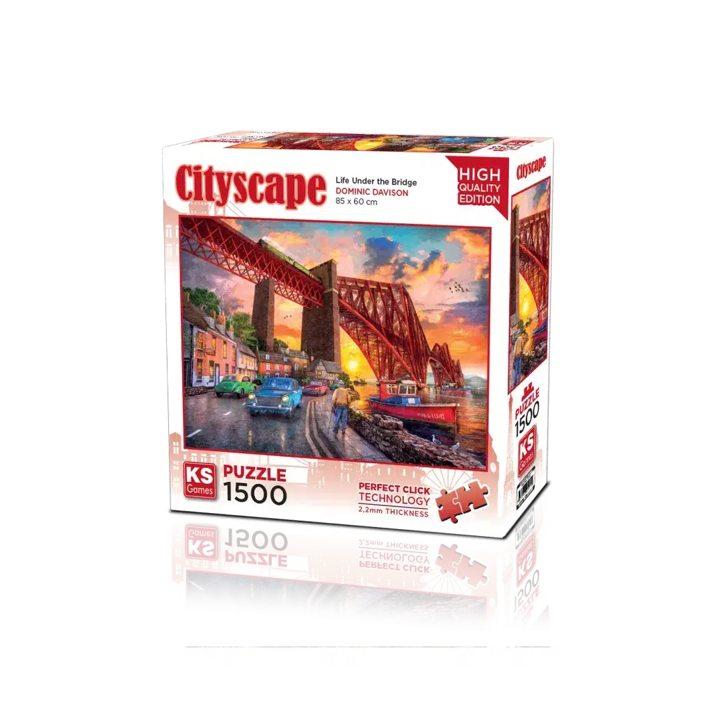 Forth Bridge At Sunset(Life Under The Bridge)