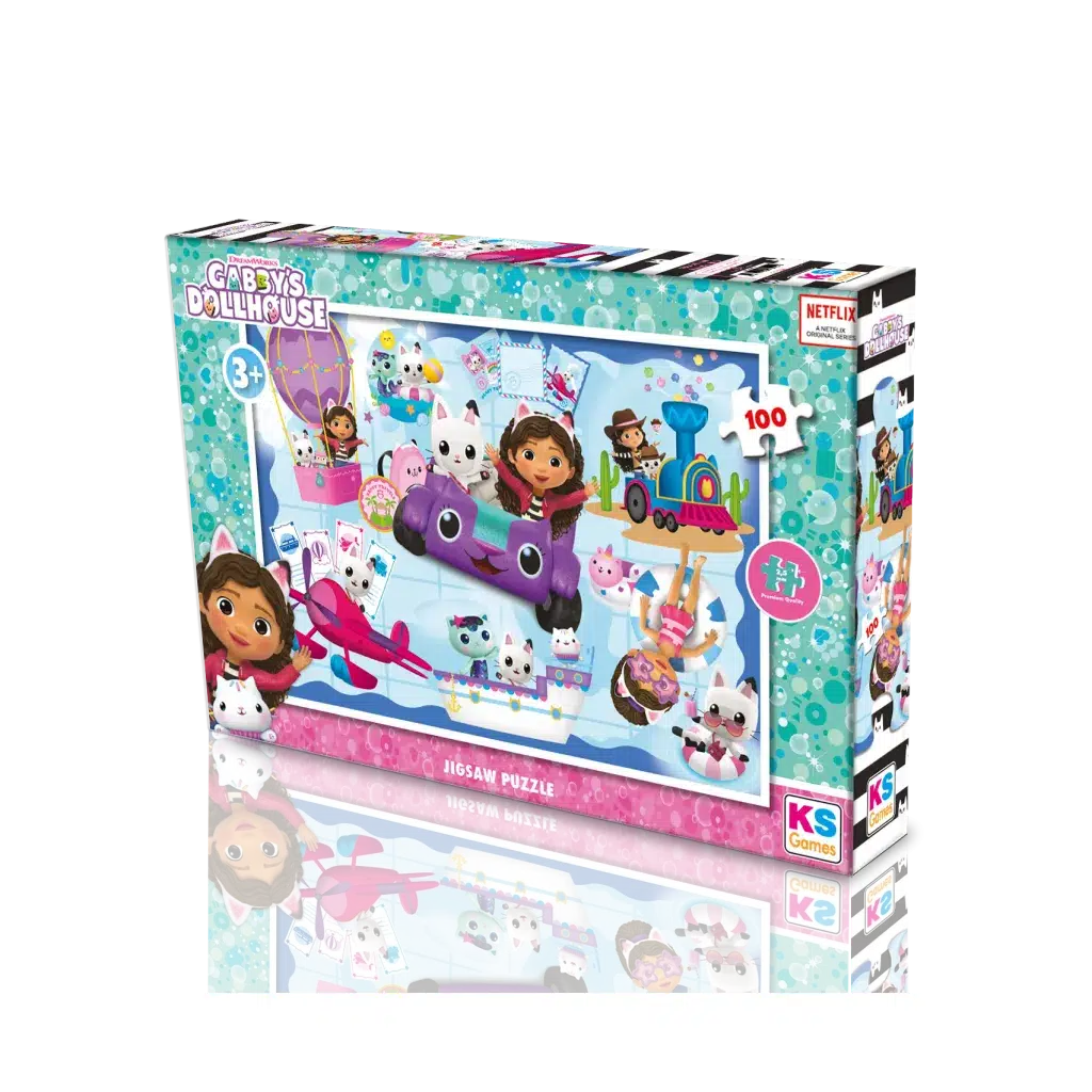 Gabby Dollhouse 100 Parça