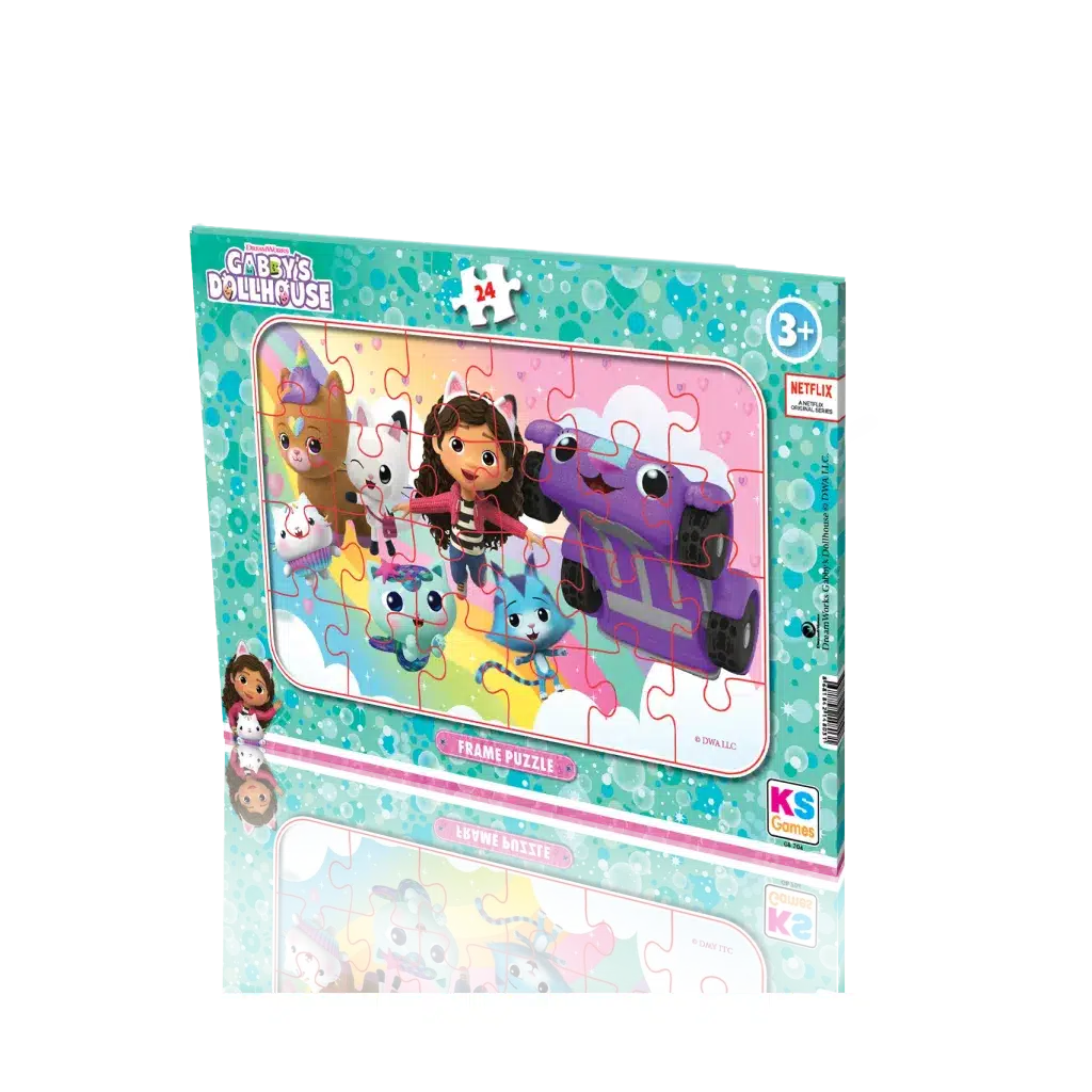 Gabby Dollhouse Frame Puzzle Model 1