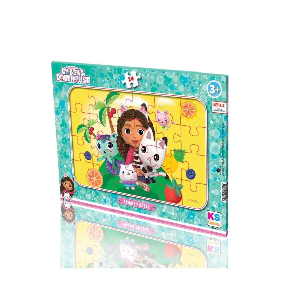 Gabby Dollhouse Frame Puzzle Model 2