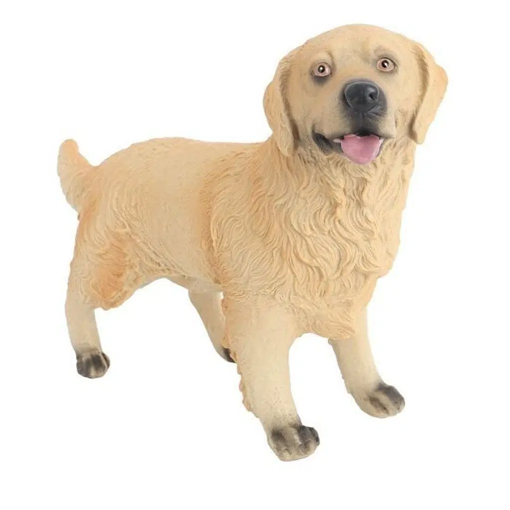 Golden Retriever Köpek Figür