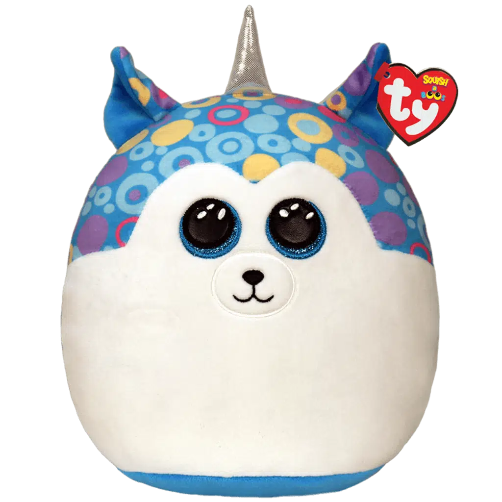 Helena - Mavi Sibirya Kurdu Squishy 35 cm.