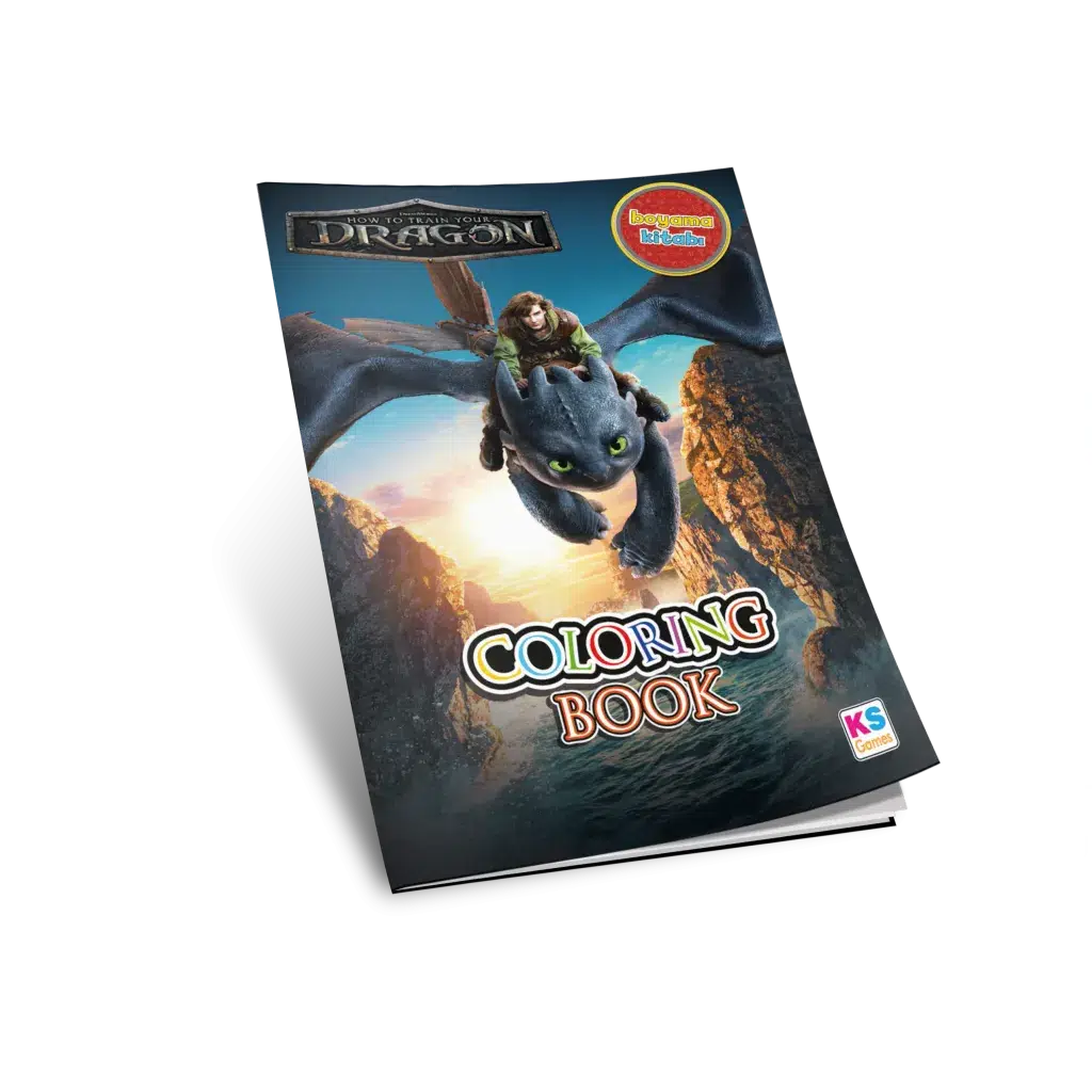 How To Train Your Dragon Boyama Kitabı