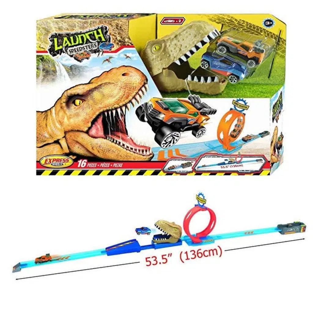 İki Araçlı Dinozor Rampası