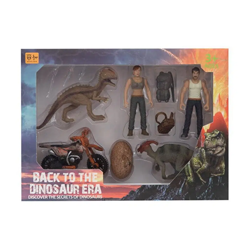 İkili Figürlü Motosikletli Savunma Seti