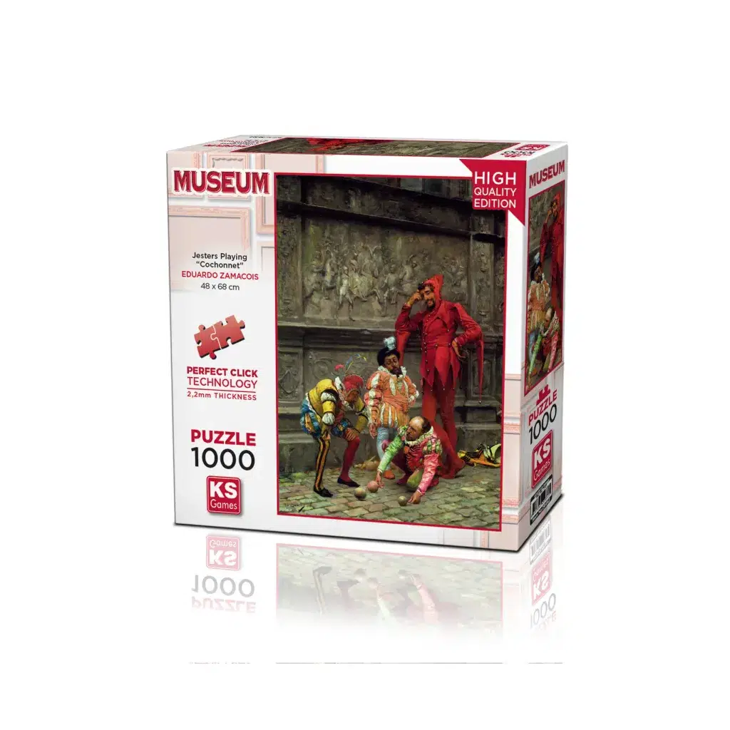 Jesters Playing “Cochonnet”