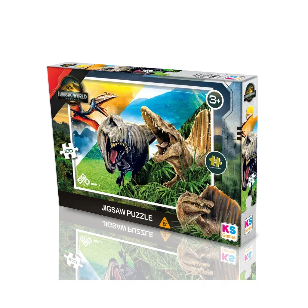 Jurrasic World 100 Parça Puzzle