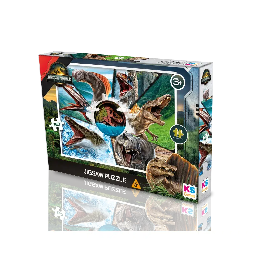 Jurrasic World 50 Parça Puzzle