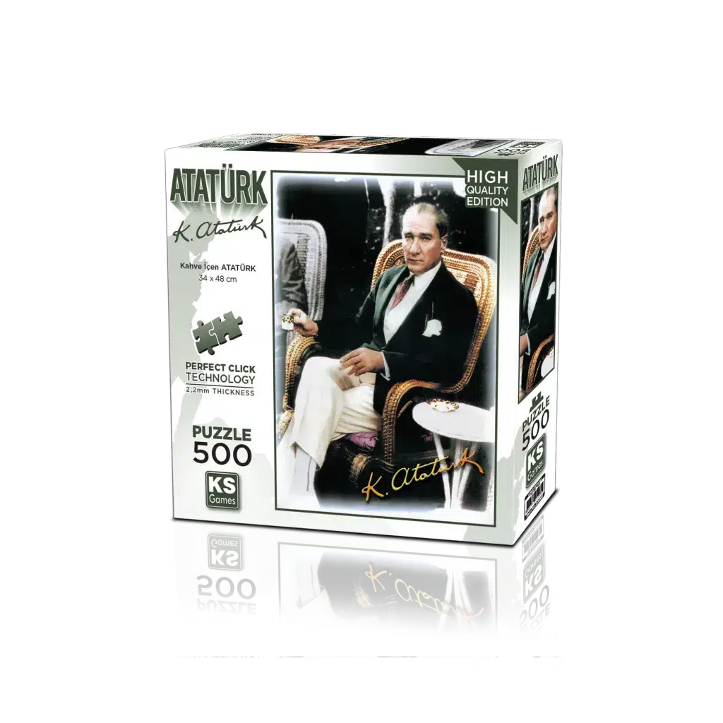 Kahve İçen Atatürk I