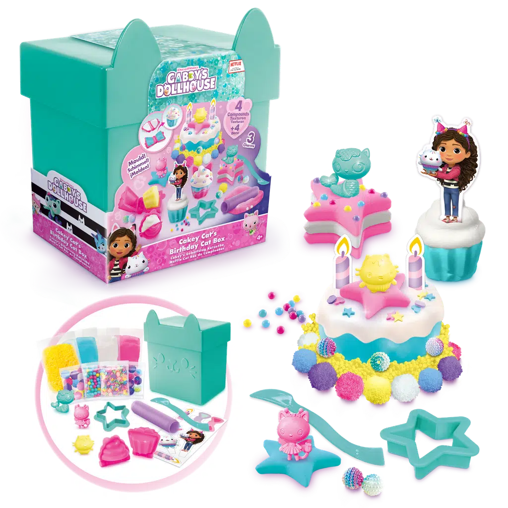 Kedi Doğum Günü Pastası Kutusu